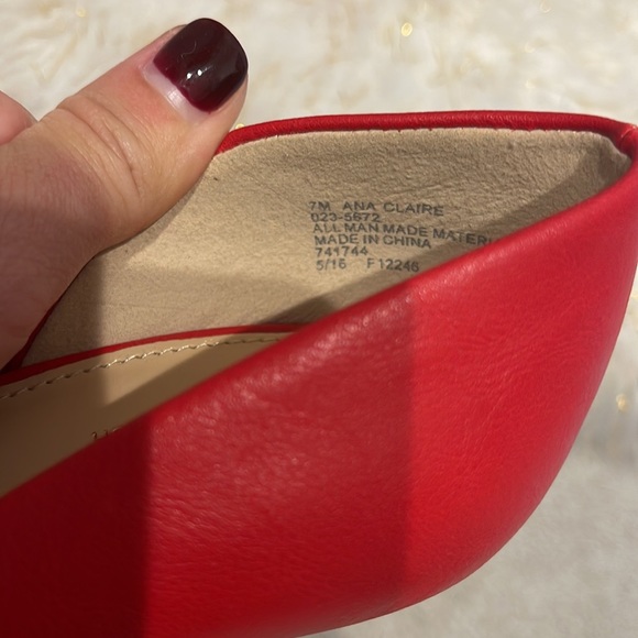 a.n.a Red Heels (size 7) - Picture 6 of 8